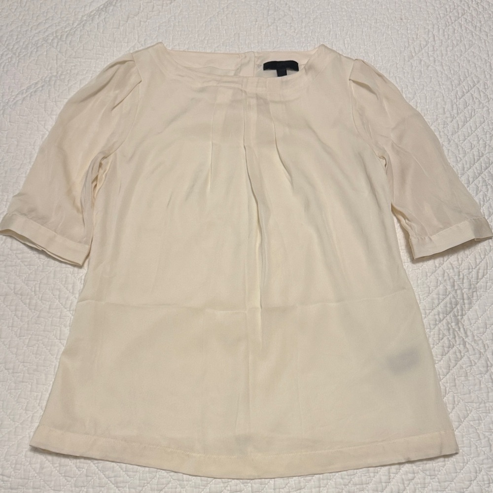 Banana Republic Cream Women's Blouse